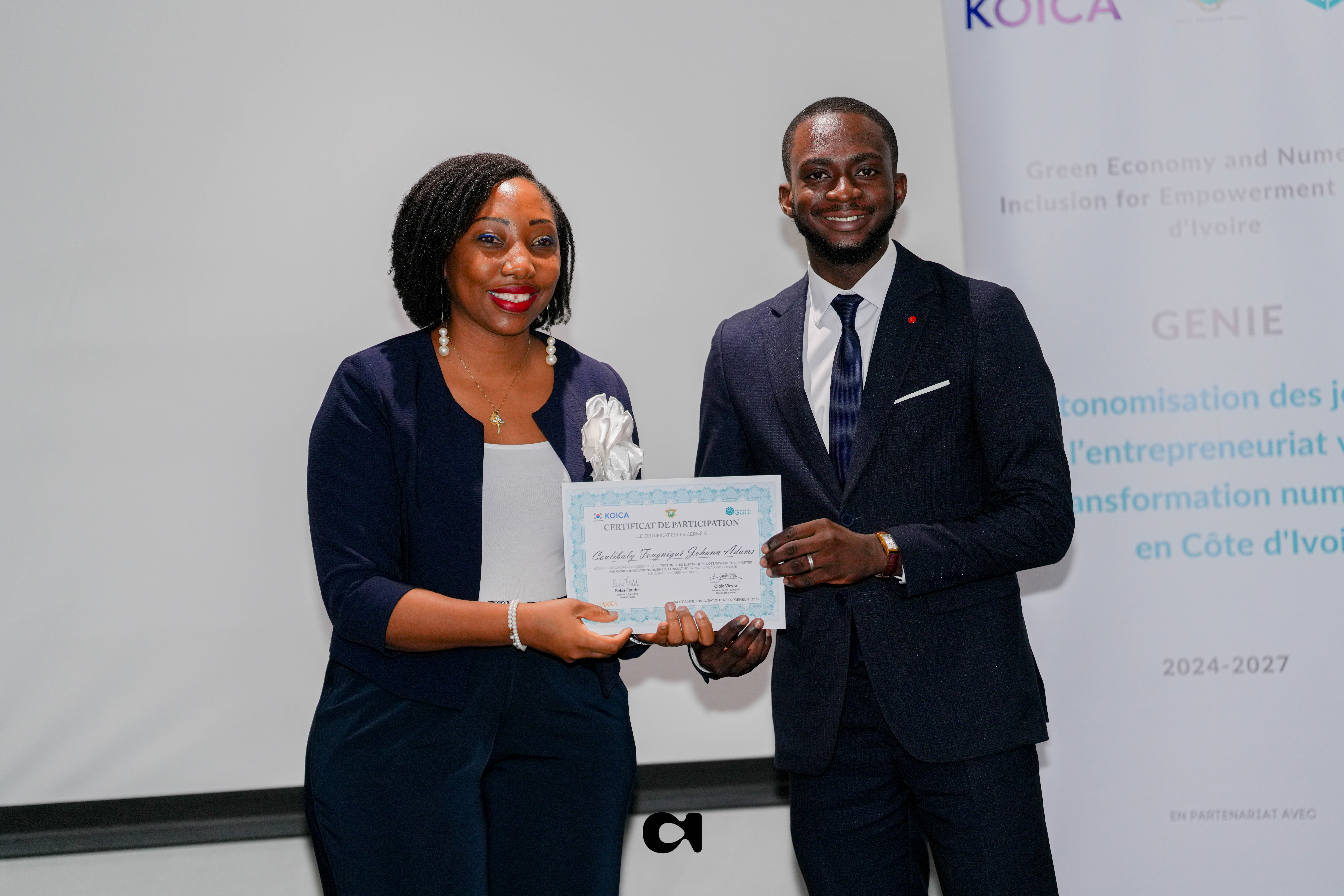 WIBC officiellement certifiée Greenpreneur 2026